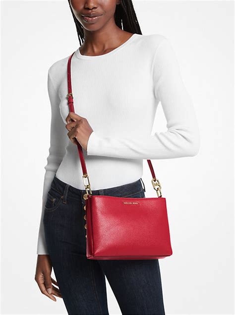 michael kors tristan bag|Michael Kors trisha leather bag.